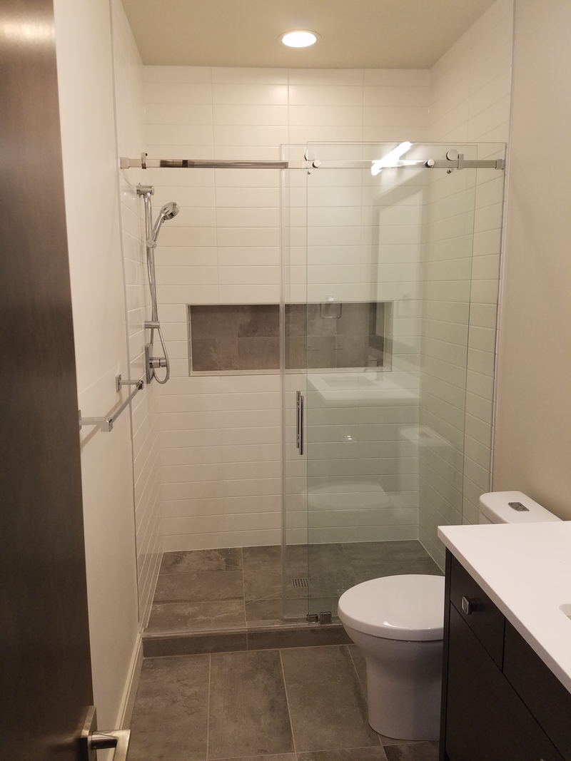 Fun fact: the shower door cost more than my Celica